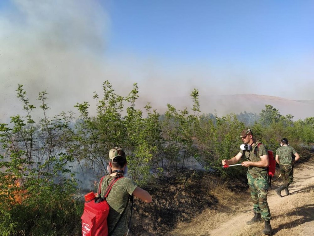 FHN: Bu gün baş vermiş yanğınlar müvafiq qüvvələri tərəfindən operativ qaydada söndürülüb 