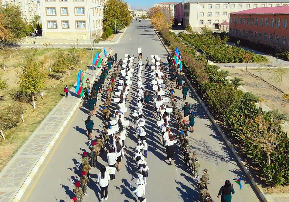 Naxçıvan Qarnizonu Qoşunlarında keçirilən “Zəfər yolumuz” adlı silsilə tədbirlər davam edir - VİDEO