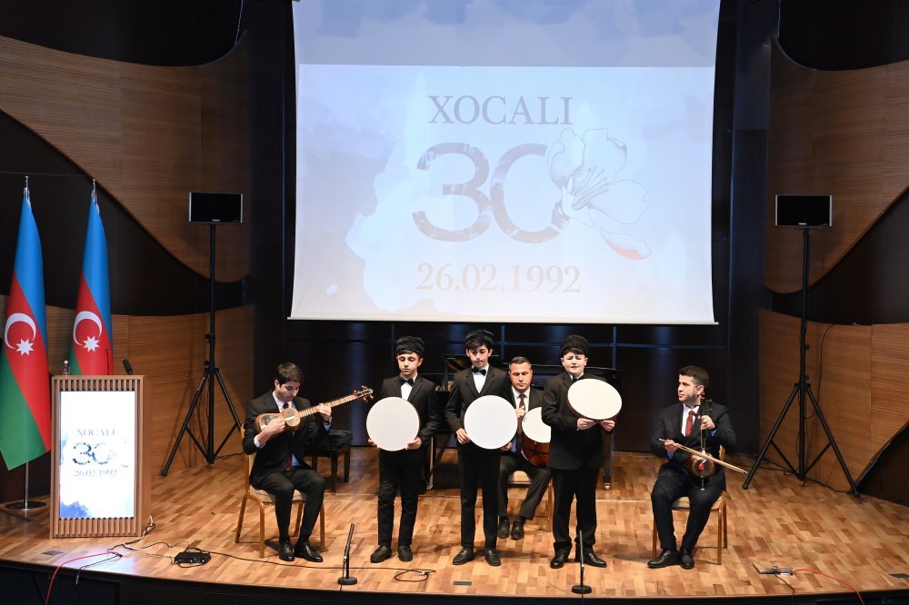 Azərbaycan Xarici İşlər Nazirliyinin təşkilatçılığı ilə Xocalı soyqırımının 30-cu ildönümünə həsr olunmuş konfrans keçirilib