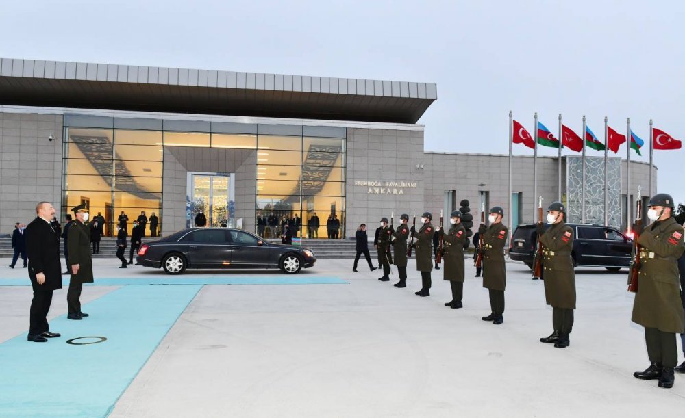 İlham Əliyevin Türkiyəyə işgüzar səfəri başa çatıb