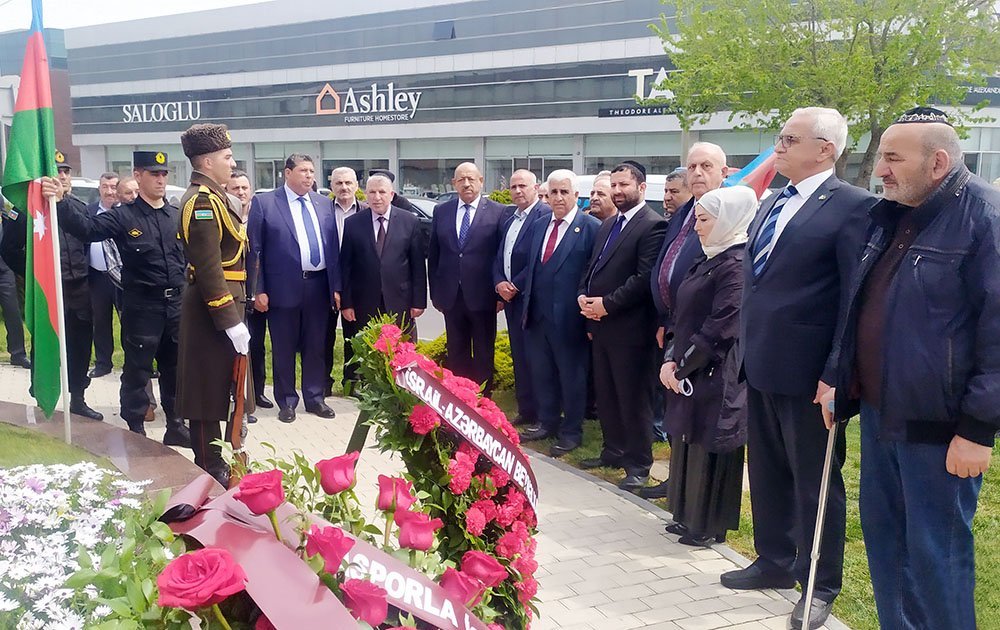 Milli Qəhrəman Albert Aqarunovun anım mərasimi keçirilib