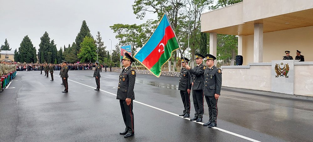 Azərbaycan Ordusunda andiçmə mərasimi keçirilib - VİDEO