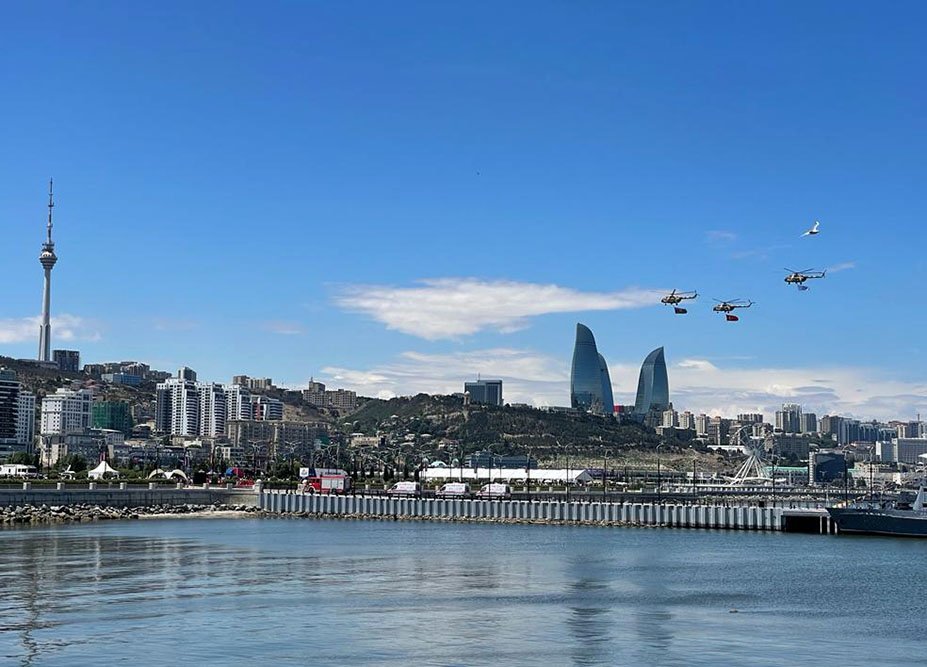 Hərbi təyyarəçilərimiz “Texnofest Azərbaycan” festivalında ilk uçuşlarını icra edib