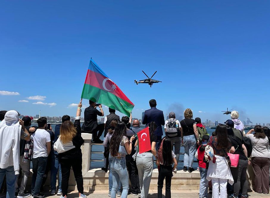 Hərbi təyyarəçilərimiz “Texnofest Azərbaycan” festivalında ilk uçuşlarını icra edib