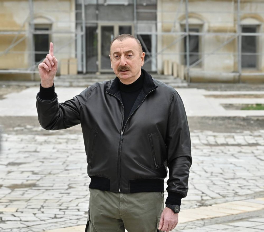 İlham Əliyevin Şuşada müraciəti