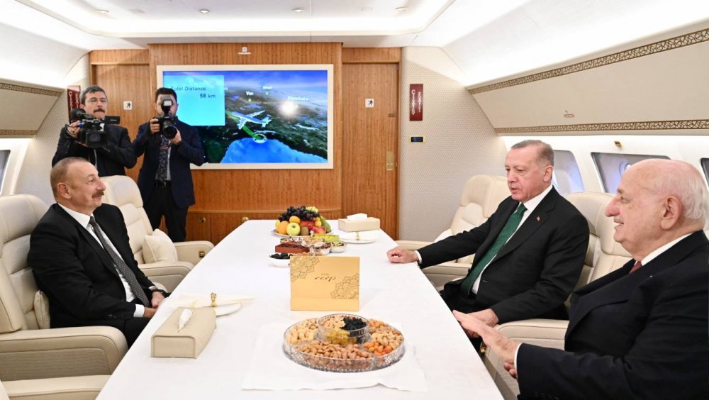 Azərbaycan Prezidenti İlham Əliyevin Türkiyəyə işgüzar səfəri. Azərbaycan və Türkiyə prezidentləri Rize-Artvin Hava Limanının açılış mərasimində iştirak ediblər