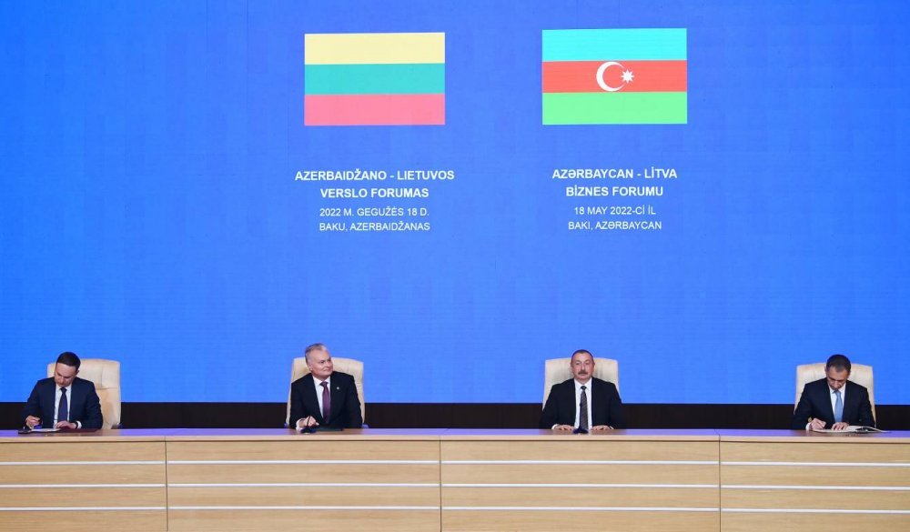 Bakıda Azərbaycan-Litva biznes forumu keçirilib