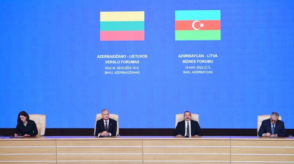 Bakıda Azərbaycan-Litva biznes forumu keçirilib