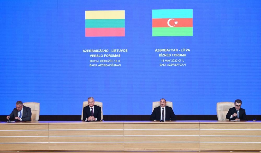Bakıda Azərbaycan-Litva biznes forumu keçirilib