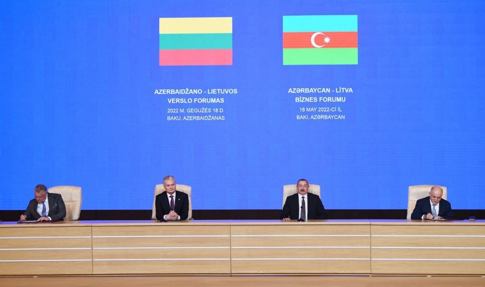Bakıda Azərbaycan-Litva biznes forumu keçirilib