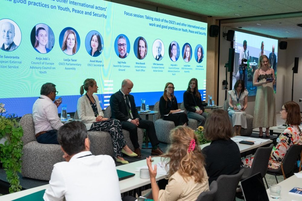 Cəsur Mədətzadə ATƏT-in Helsinki Gənclər Forumunda Azərbaycanı təmsil edib